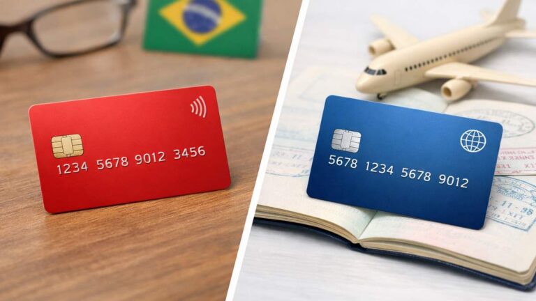 Entenda as diferenças entre cartões de crédito nacionais e internacionais